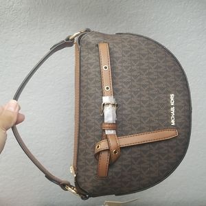 Michael  Kors | Emilia Medium Logo Shoulder Bag